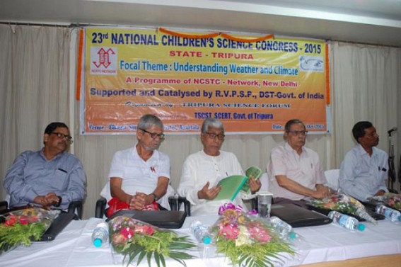 State Level Childrenâ€™s Science Congress: 66 science projects displayed